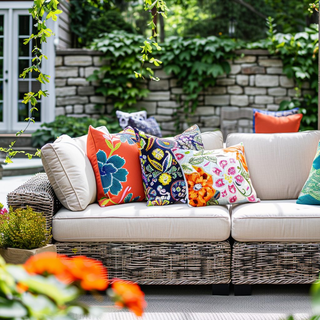 Artistic Pillows Outdoor