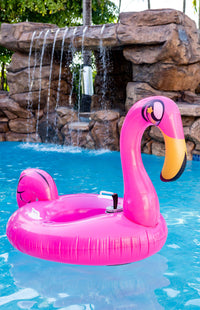 Thumbnail for Flamingo Flyer Motorized Pool Float Cruiser