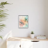 Thumbnail for Palm Glow Canvas Wall Art with Frame