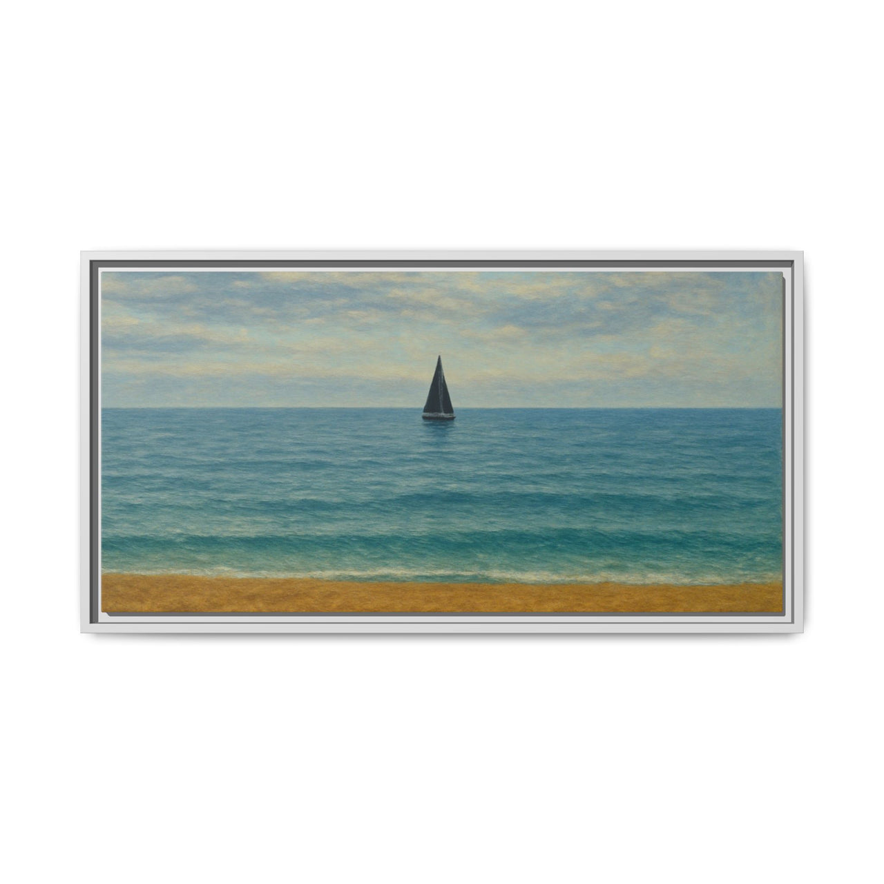 Still Waters Canvas Wall Art with Frame