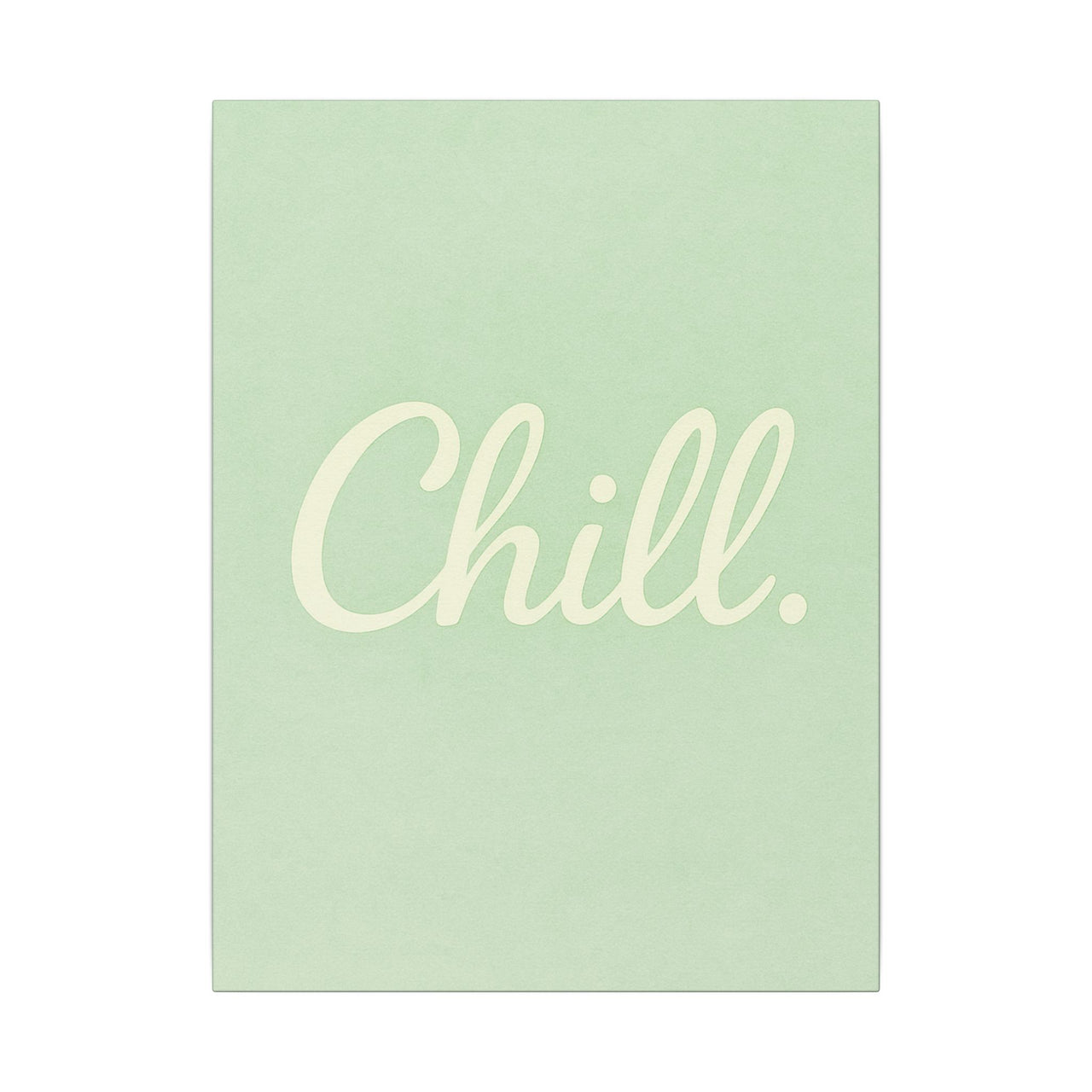 Chill Canvas Wall Art