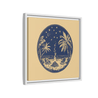 Thumbnail for Beachfire Nights Canvas Wall Art with Frame