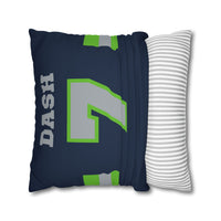 Thumbnail for Seattle Square Pillowcase with Custom Name & Number