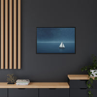 Thumbnail for Sail Into Stillness Canvas Wall Art with Frame