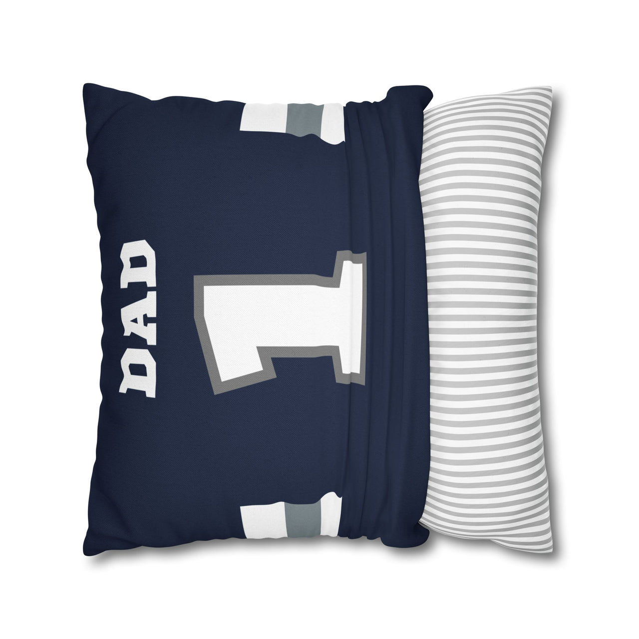 Dallas Square Pillowcase with Custom Name & Number