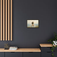 Thumbnail for Where the Sky Meets Her Canvas Wall Art with Frame