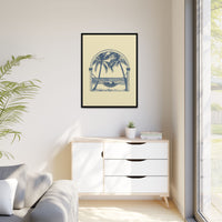 Thumbnail for Palm Retreat Hammock Canvas Wall Art with Frame