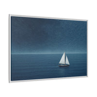 Thumbnail for Sail Into Stillness Canvas Wall Art with Frame