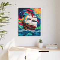 Thumbnail for Sails of Change Canvas Wall Art with Frame