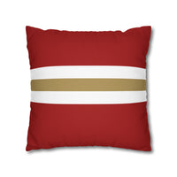 Thumbnail for San Francisco Square Pillowcase with Custom Name & Number