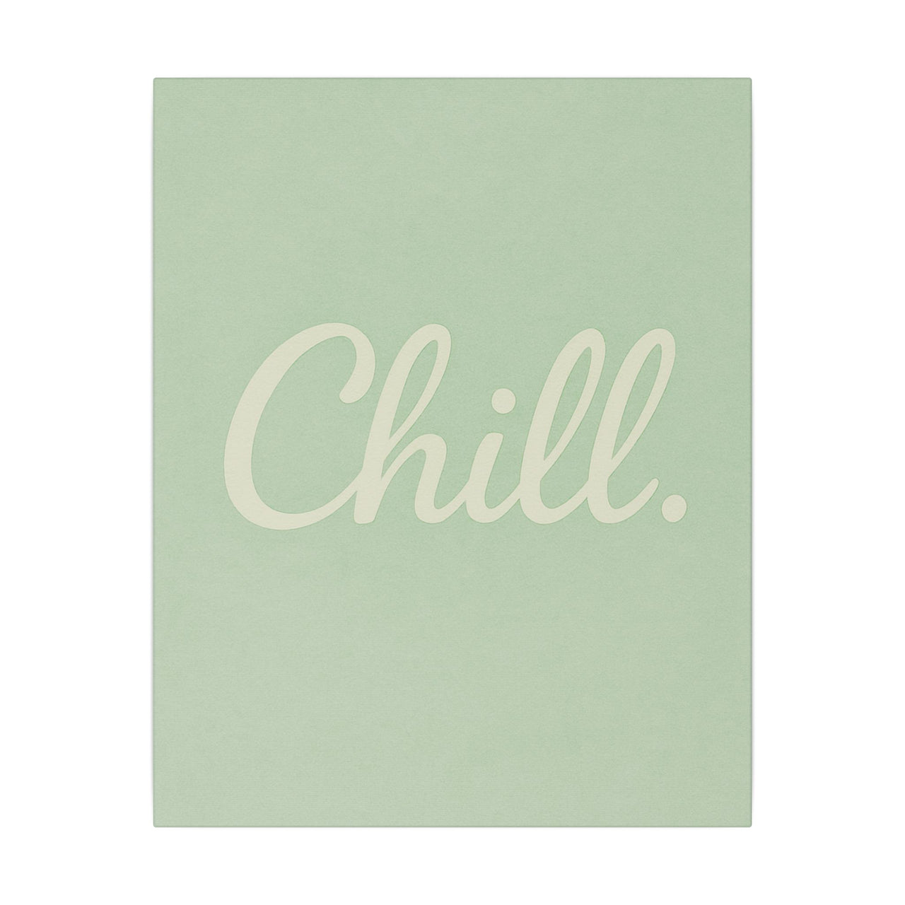 Chill Canvas Wall Art