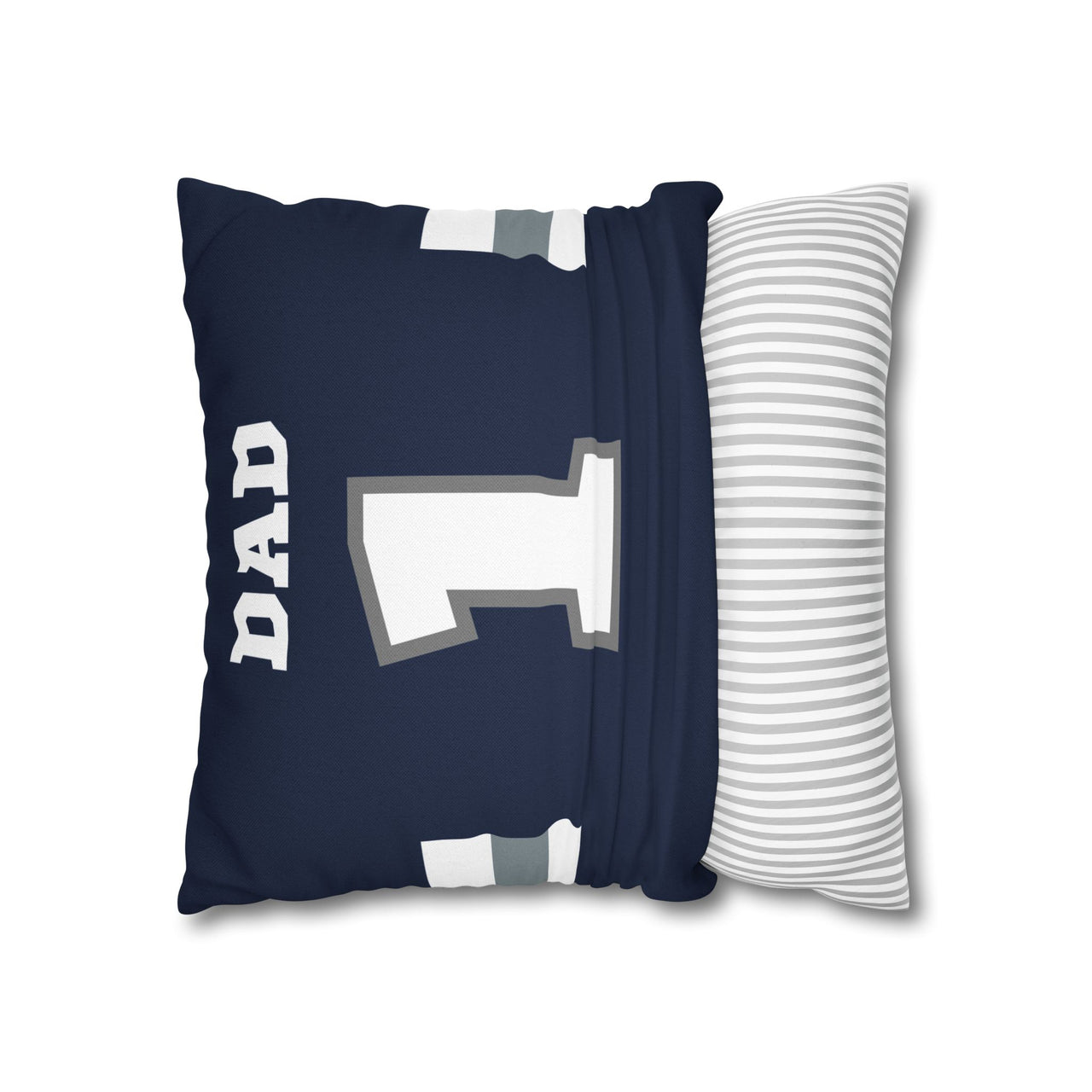Dallas Square Pillowcase with Custom Name & Number
