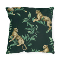 Thumbnail for Chilling Leopards Outdoor Throw Pillow