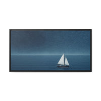 Thumbnail for Sail Into Stillness Canvas Wall Art with Frame