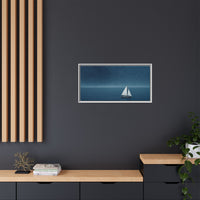 Thumbnail for Sail Into Stillness Canvas Wall Art with Frame