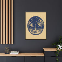 Thumbnail for Beachfire Nights Canvas Wall Art with Frame