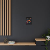 Thumbnail for Neon Tide Crab Canvas Wall Art with Frame