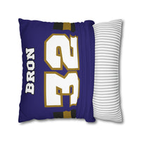 Thumbnail for Baltimore Square Pillowcase with Custom Name & Number
