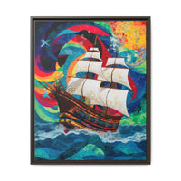 Thumbnail for Sails of Change Canvas Wall Art with Frame
