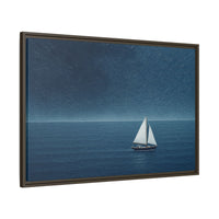 Thumbnail for Sail Into Stillness Canvas Wall Art with Frame