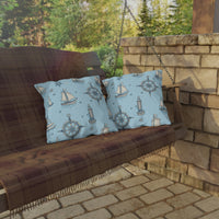 Thumbnail for Nautical Notes Outdoor Throw Pillow