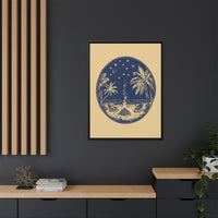 Thumbnail for Beachfire Nights Canvas Wall Art with Frame