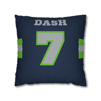 Thumbnail for Seattle Square Pillowcase with Custom Name & Number