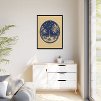 Thumbnail for Beachfire Nights Canvas Wall Art with Frame