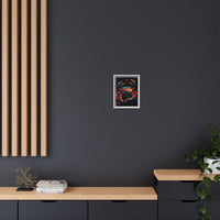 Thumbnail for Neon Tide Crab Canvas Wall Art with Frame