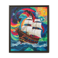 Thumbnail for Sails of Change Canvas Wall Art with Frame