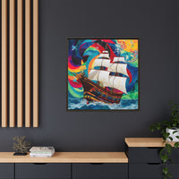 Thumbnail for Sails of Change Canvas Wall Art with Frame