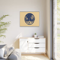 Thumbnail for Beachfire Nights Canvas Wall Art with Frame