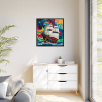 Thumbnail for Sails of Change Canvas Wall Art with Frame