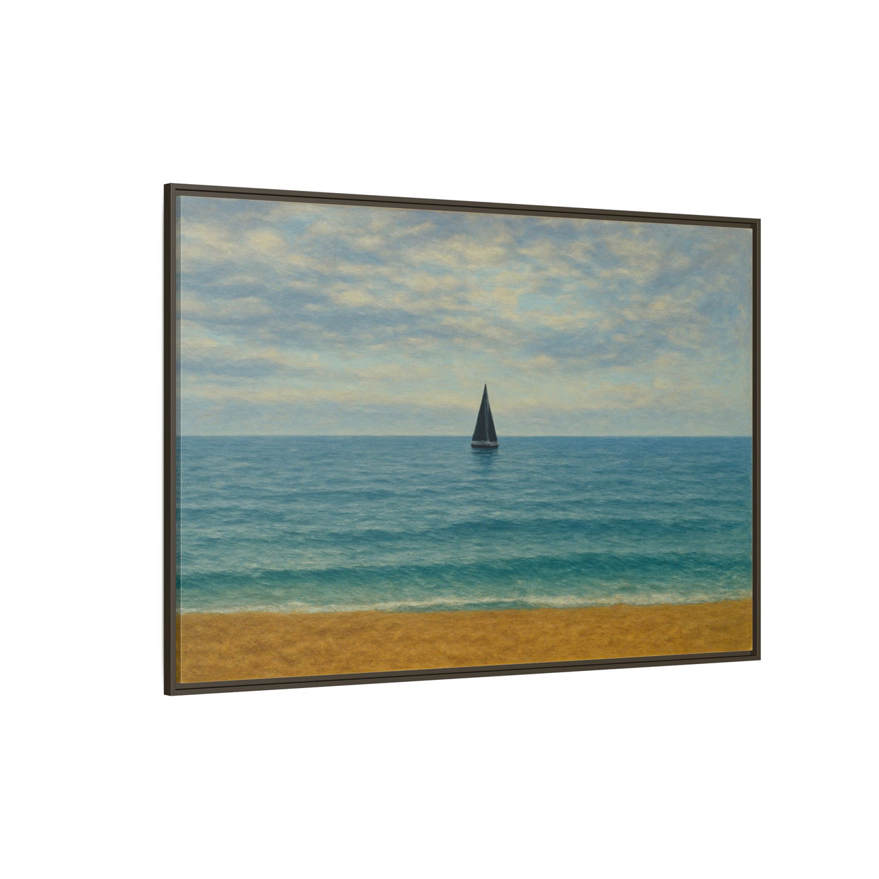 Still Waters Canvas Wall Art with Frame