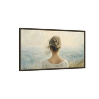 Thumbnail for Where the Sky Meets Her Canvas Wall Art with Frame