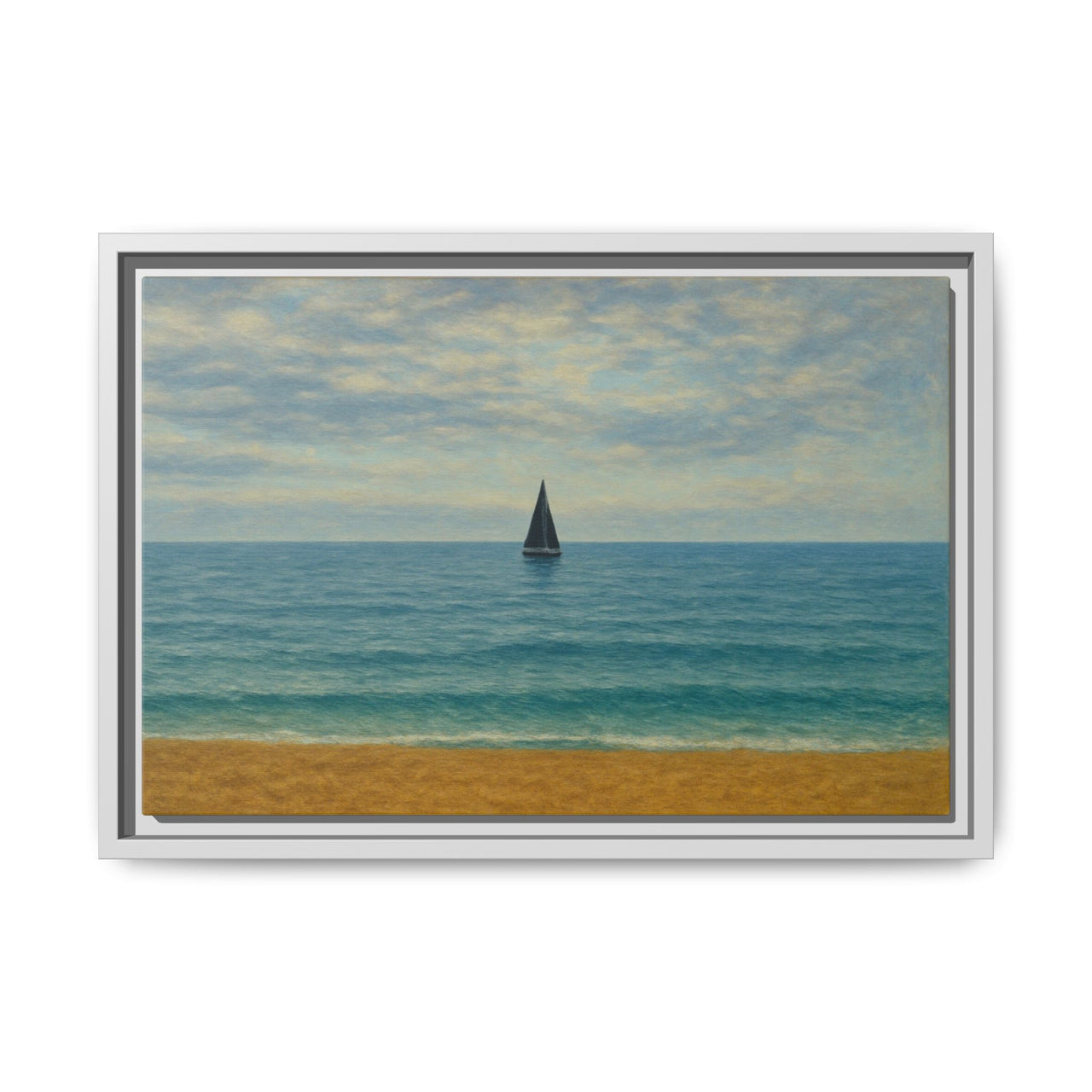 Still Waters Canvas Wall Art with Frame