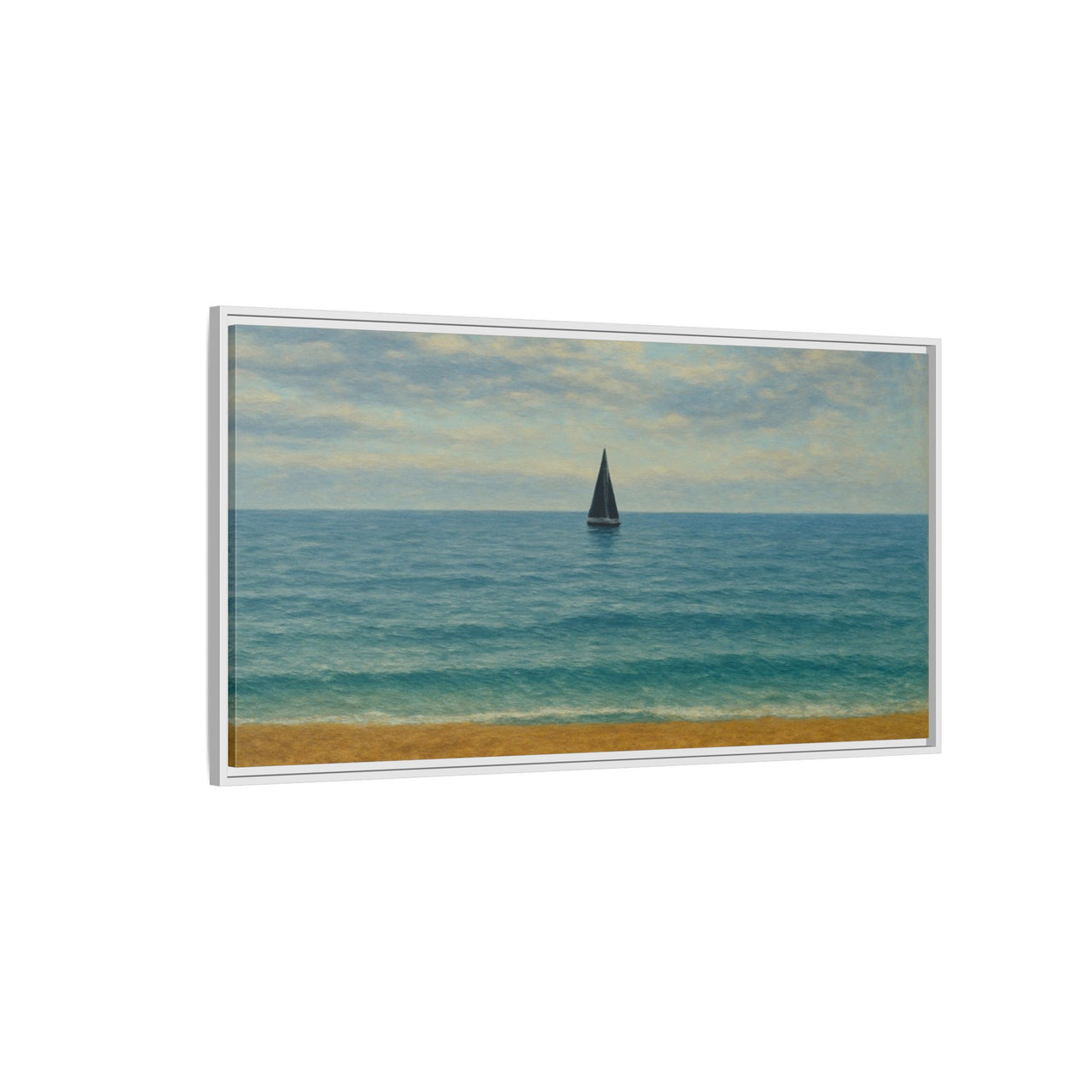 Still Waters Canvas Wall Art with Frame