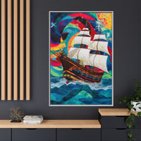 Thumbnail for Sails of Change Canvas Wall Art with Frame