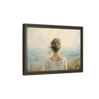 Thumbnail for Where the Sky Meets Her Canvas Wall Art with Frame