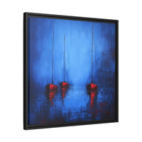 Thumbnail for Nocturne at Sea Matte Canvas Wall Art with Frame