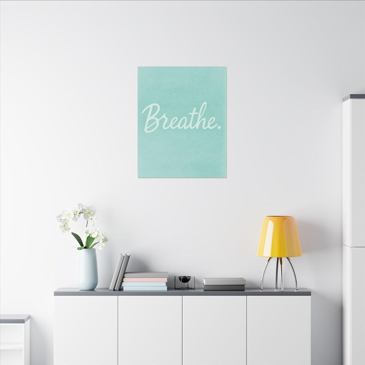 Breathe Canvas Wall Art