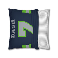 Thumbnail for Seattle Square Pillowcase with Custom Name & Number