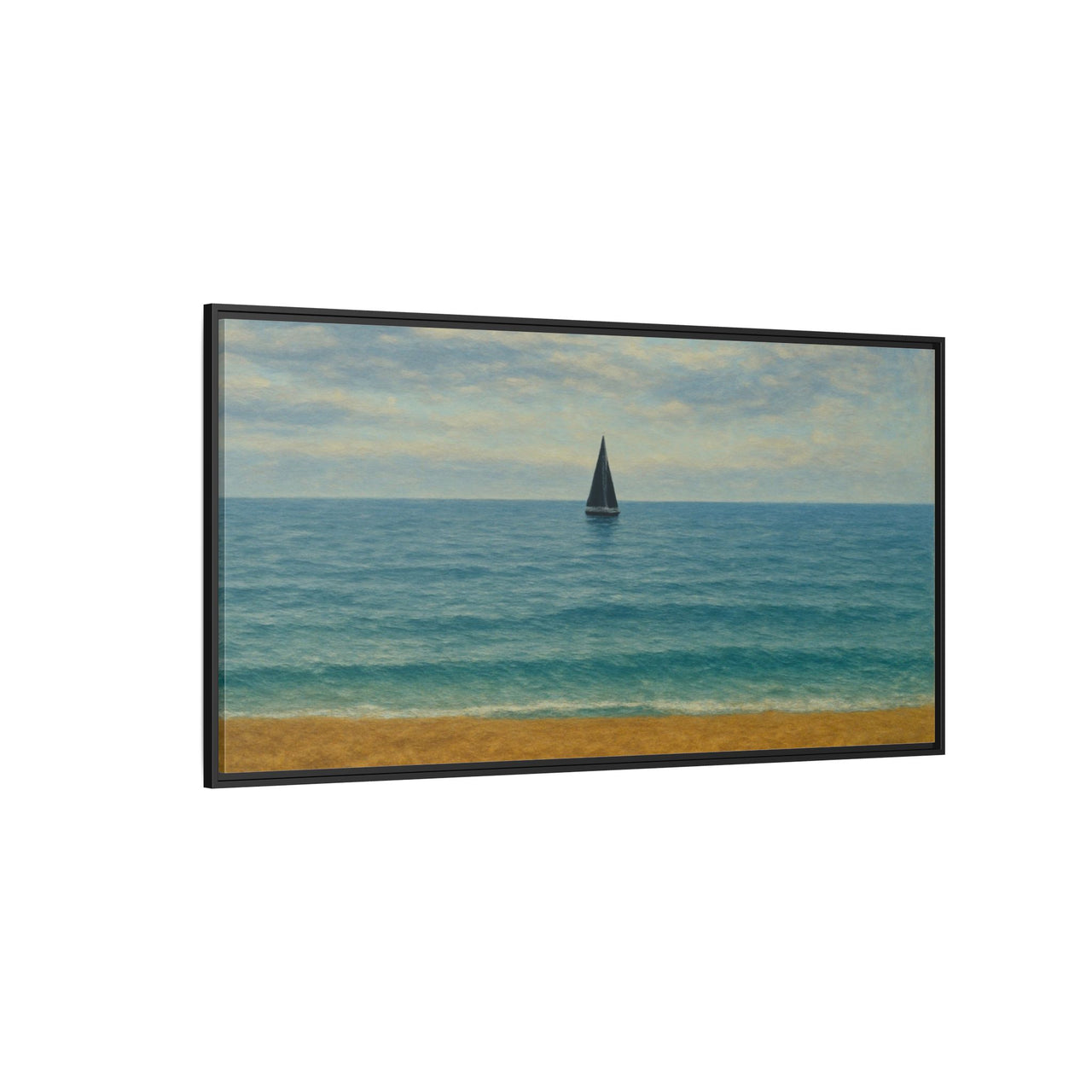 Still Waters Canvas Wall Art with Frame