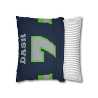 Thumbnail for Seattle Square Pillowcase with Custom Name & Number