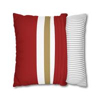 Thumbnail for San Francisco Square Pillowcase with Custom Name & Number