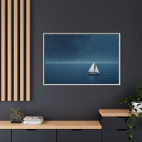 Thumbnail for Sail Into Stillness Canvas Wall Art with Frame
