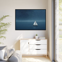 Thumbnail for Sail Into Stillness Canvas Wall Art with Frame