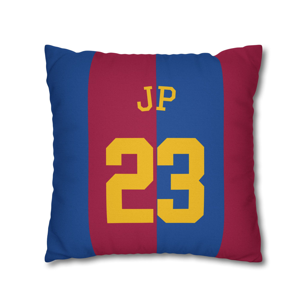 Barcelona Square Pillowcase with Custom Name & Number