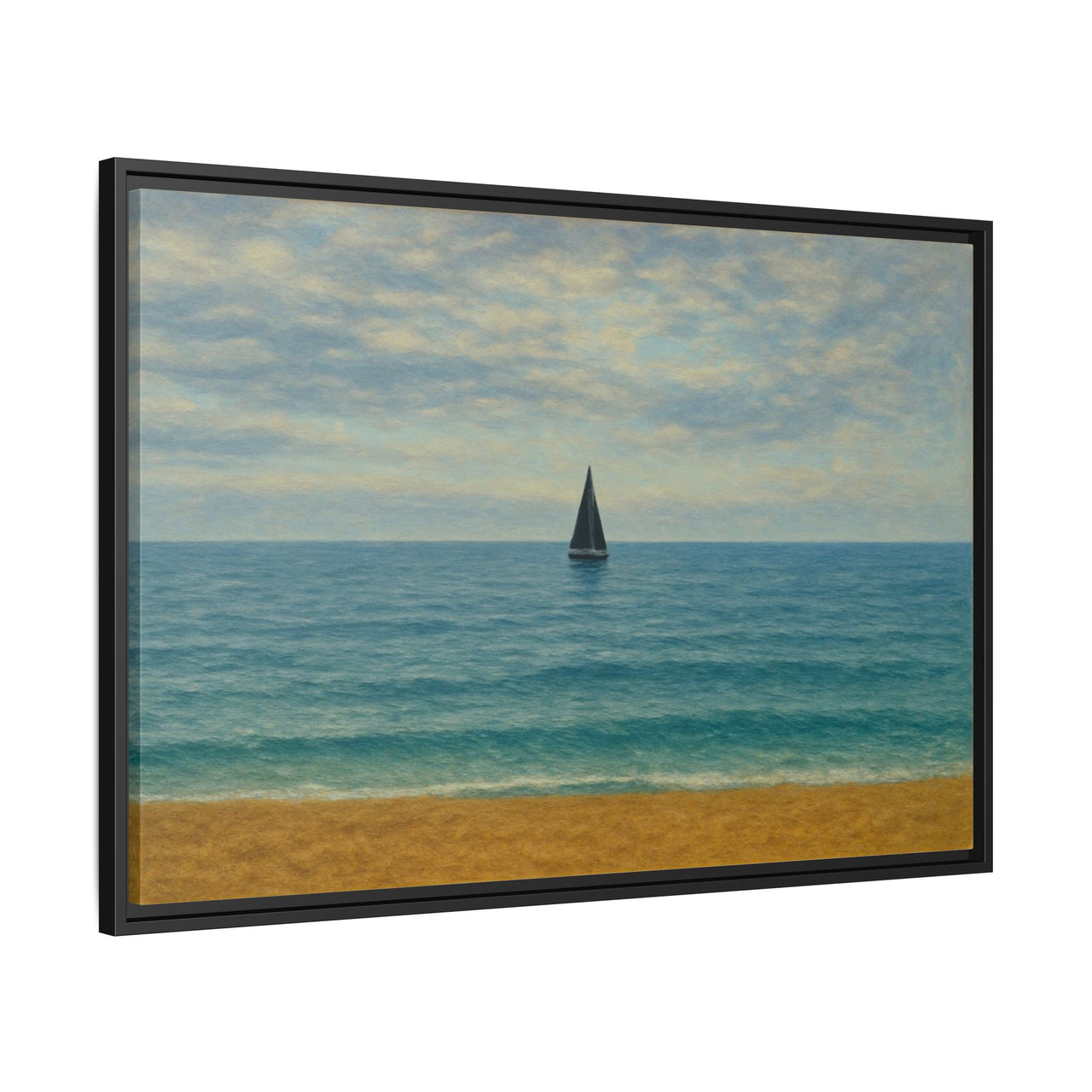 Still Waters Canvas Wall Art with Frame