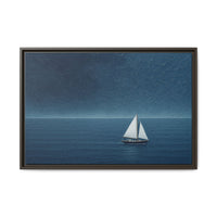 Thumbnail for Sail Into Stillness Canvas Wall Art with Frame